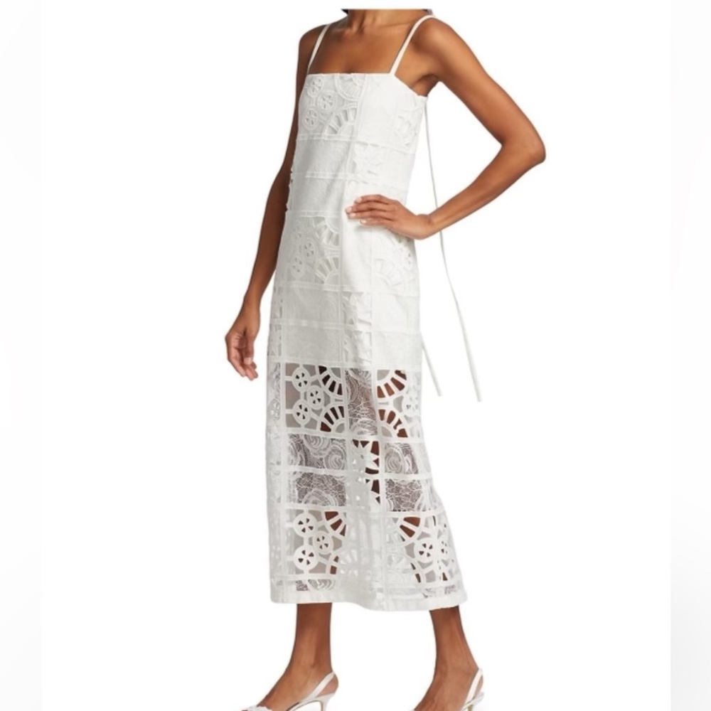 ALEXIS white dress